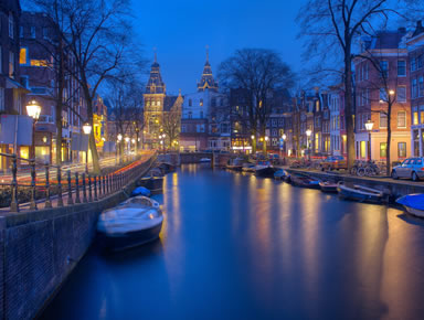 Armsterdam canal night views