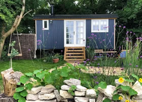 Purbeck Shepherd Huts Front View