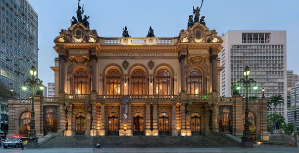 municipal theatre of Sao Paulo