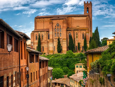 Siena historic town